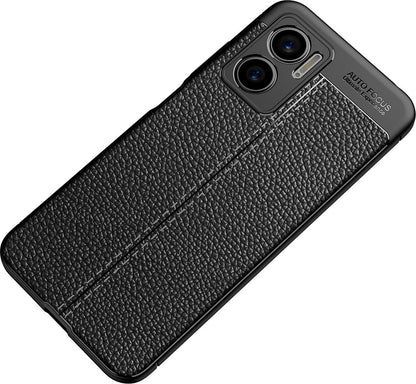 Xiaomi Redmi Note 11E Kılıf Mnc Niss Silikon Kapak-Siyah