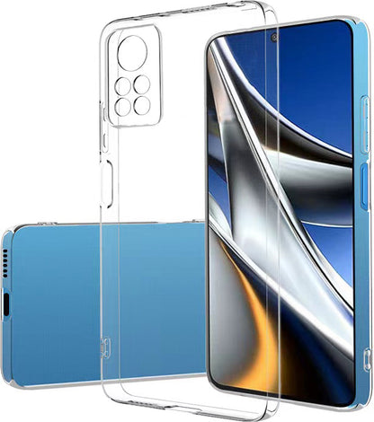 Xiaomi Redmi Note 12 Pro 4g Kılıf Mnc Süper Silikon Kapak-Renksiz