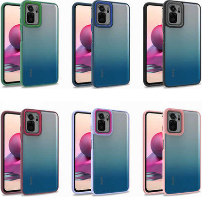 Xiaomi Poco M5S Kılıf Mnc Flora Kapak-Siyah