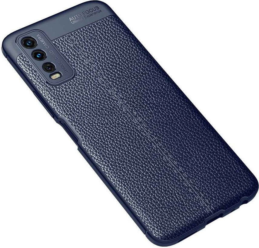 Vivo Y11S Kılıf Mnc Niss Silikon Kapak-Lacivert