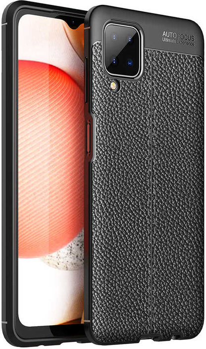 Galaxy M12 Kılıf Mnc Niss Silikon Kapak-Siyah