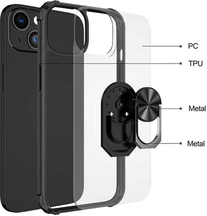 iPhone 13 Kılıf Mnc Mola Kapak-Kırmızı