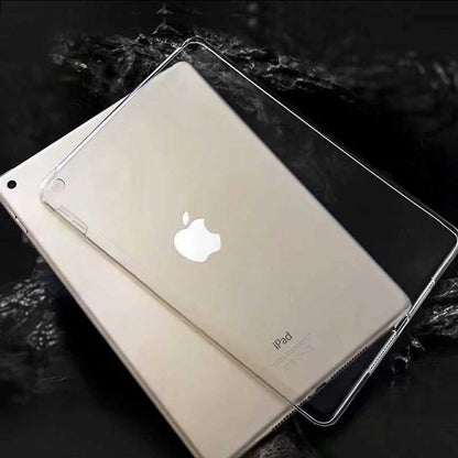 iPad 10.2 (8.nesil) - Uyumlu Uyumlu Mnc Tablet Süper Silikon Kapak-Renksiz
