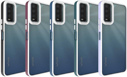Vivo Y20S Kılıf Mnc Mima Kapak-Lacivert