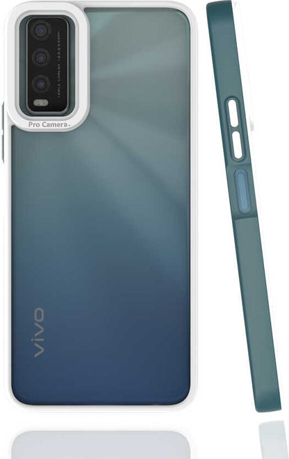 Vivo Y11S Kılıf Mnc Mima Kapak-Koyu Yeşil