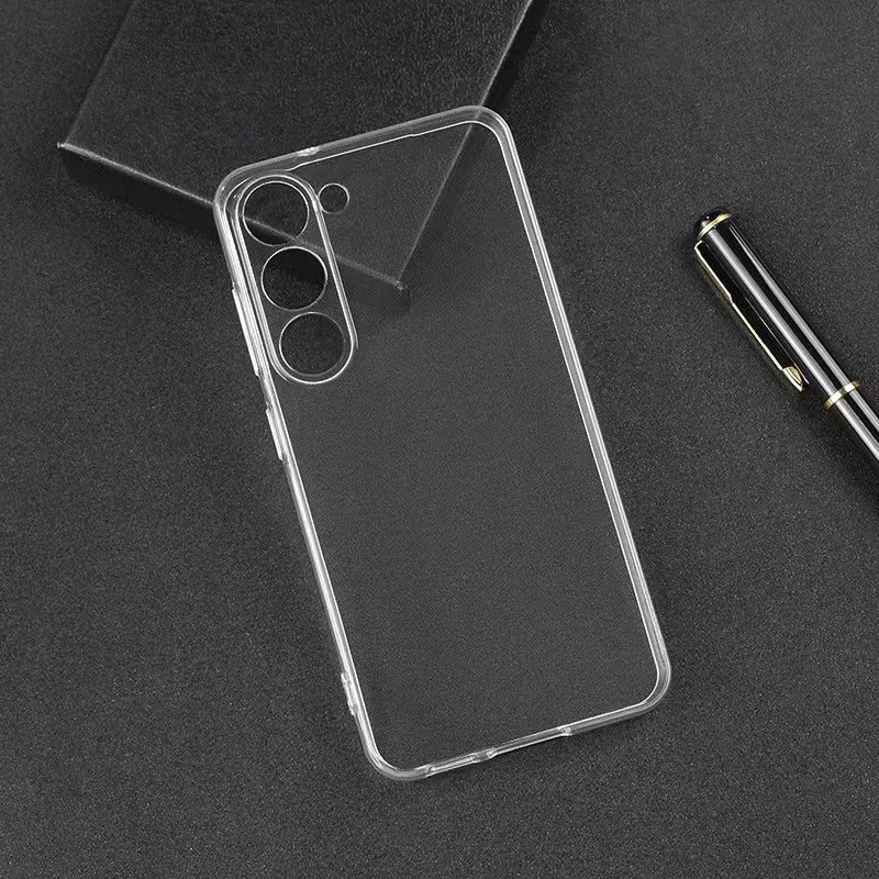 Galaxy A14 Kılıf Mnc Süper Silikon Kapak-Renksiz