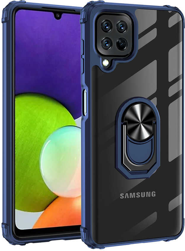 Galaxy M32 Kılıf Mnc Mola Kapak-Lacivert