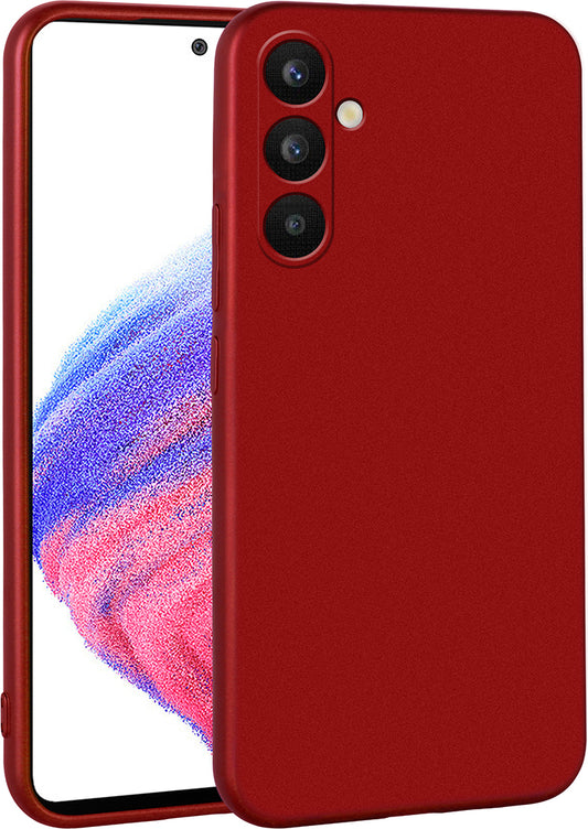 Galaxy A34 Kılıf Mnc Premier Silikon Kapak-Kırmızı
