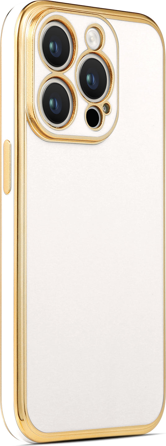 Apple iPhone 14 Pro Kılıf Mnc Bark Kapak-Beyaz
