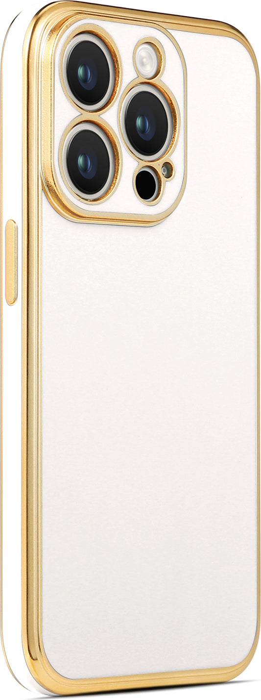 Apple iPhone 14 Pro Kılıf Mnc Bark Kapak-Beyaz