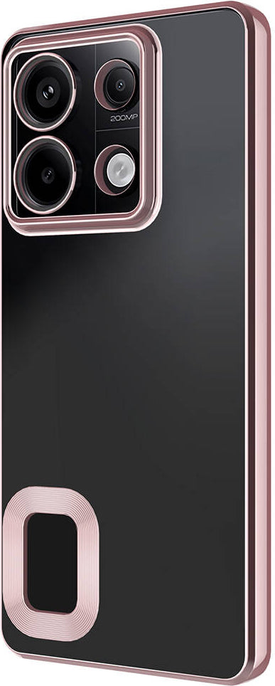 Xiaomi Redmi Note 13 Pro 5g Kılıf Kamera Korumalı Logo Gösteren Mnc Omega Kapak-Lila