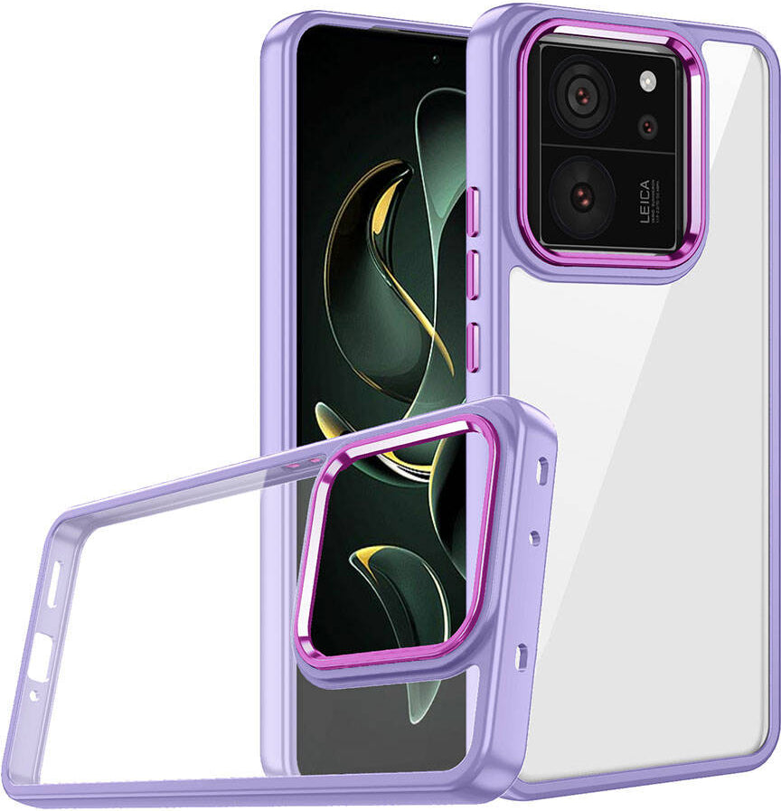 Xiaomi Mi 13T Kılıf Mnc Flora Kapak-Lila