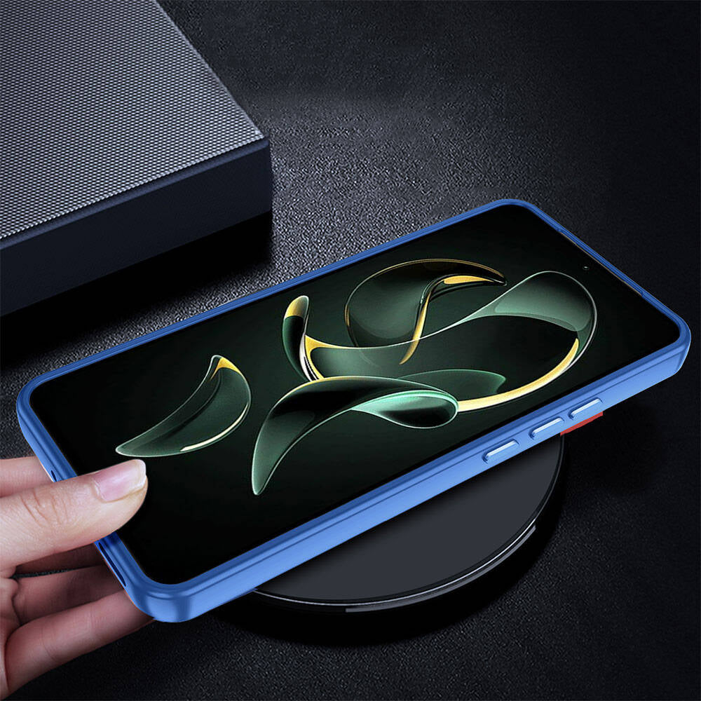 Xiaomi Mi 13T Kılıf Mnc Flora Kapak-Lila