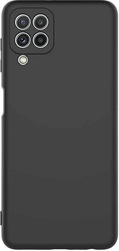Galaxy M22 Kılıf Mnc Mara Laaakan Kapak-Siyah