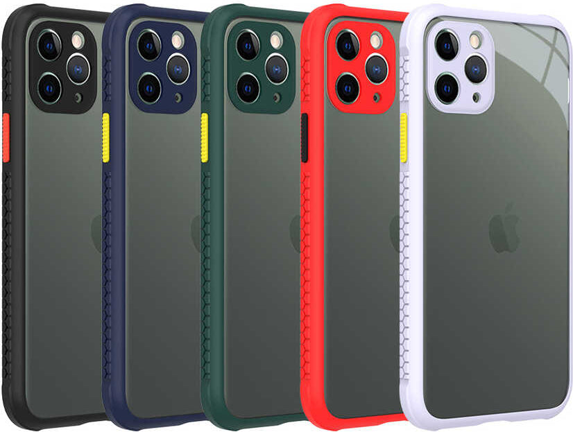 iPhone 11 Pro Kılıf mnc Kaff Kapak-Koyu Yeşil