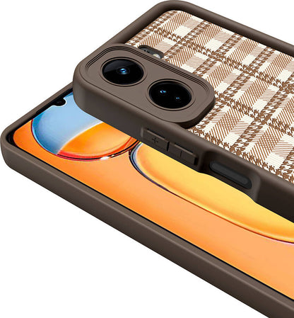 Xiaomi Poco C65 Kılıf Kamera Korumalı Baskılı Arka Yüzey Mnc Klas Kapak-Siyah