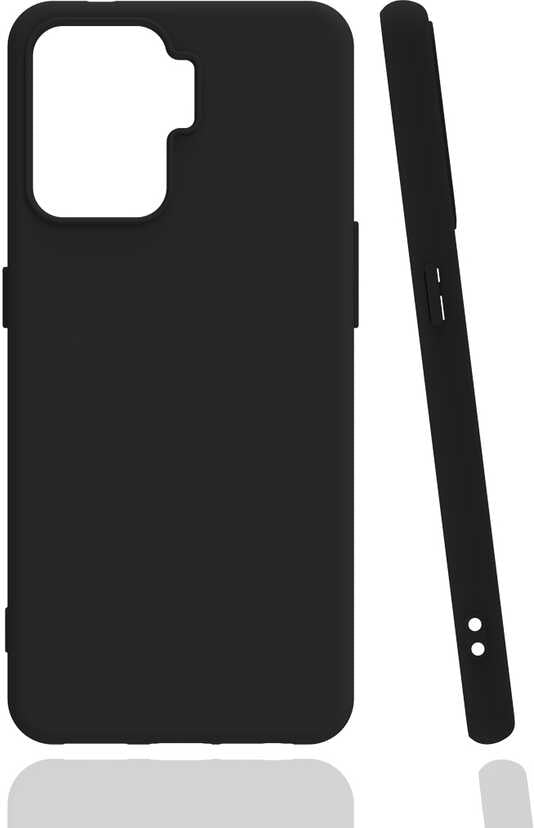 Oppo Reno 5 Lite Kılıf Mnc Biye Silikon-Siyah
