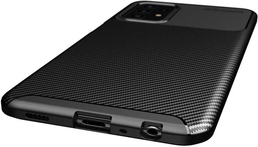 Galaxy A72 Kılıf Mnc Negro Silikon Kapak-Kahverengi