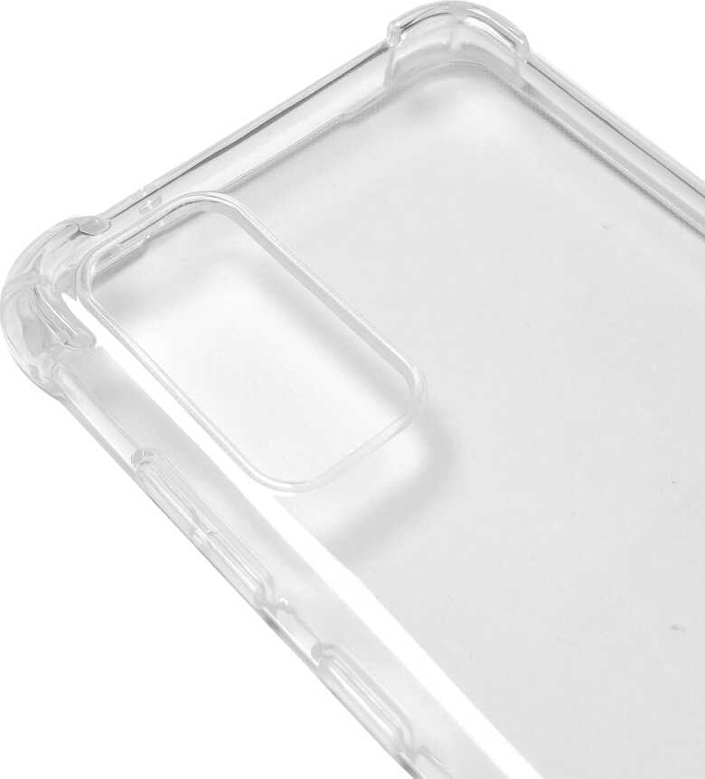 Galaxy S20 Kılıf Mnc Kamera Korumalı Nitro Anti Shock Silikon-Renksiz