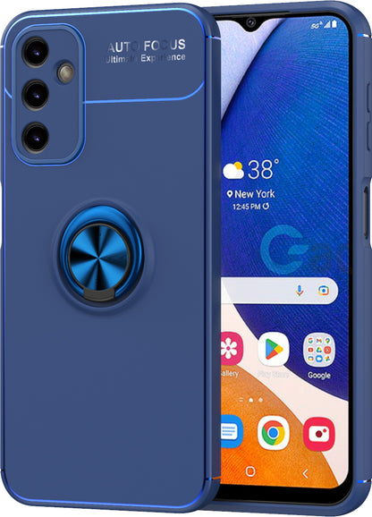 Galaxy A54 Kılıf Mnc Ravel Silikon Kapak-Mavi