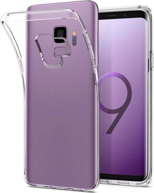 Galaxy S9 Kılıf Mnc Süper Silikon Kapak-Renksiz