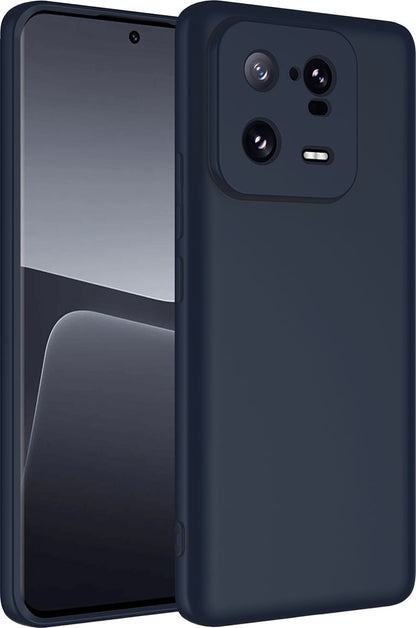 Xiaomi Mi 13 Pro Kılıf Mnc Mara Laaakan Kapak-Lacivert