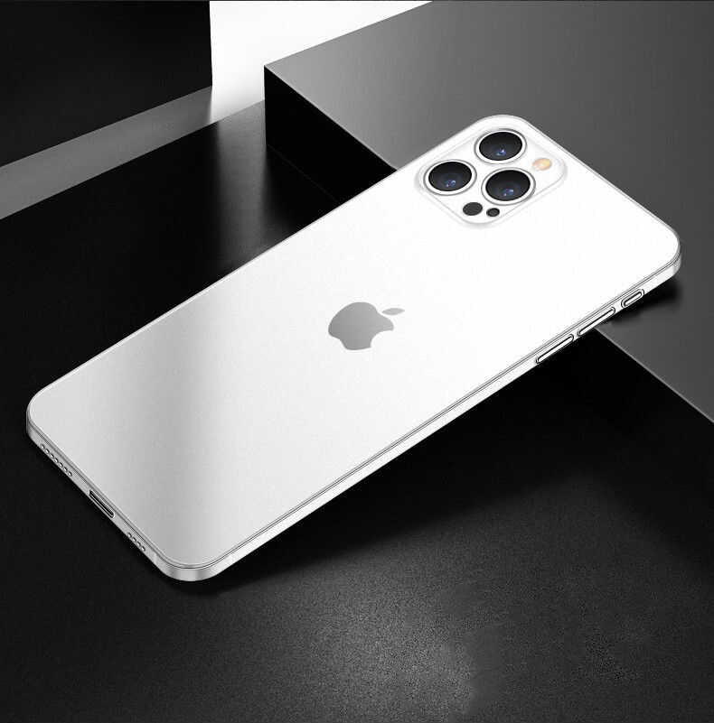 iPhone 12 Pro Kılıf Mnc Blok Kapak-Renksiz