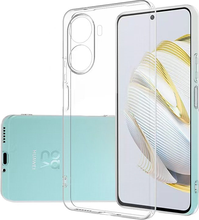 Huawei Nova 10 Se Kılıf Mnc Süper Silikon Kapak-Renksiz