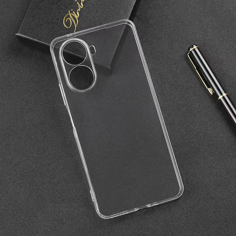 Huawei Nova 10 Se Kılıf Mnc Süper Silikon Kapak-Renksiz