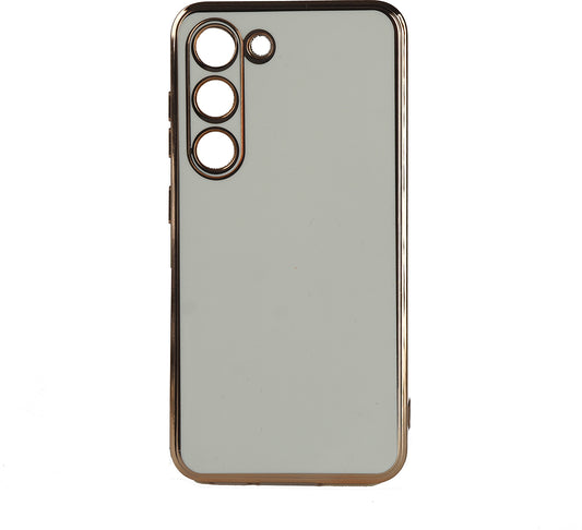 Galaxy S23 Plus Kılıf Mnc Bark Kapak-Beyaz