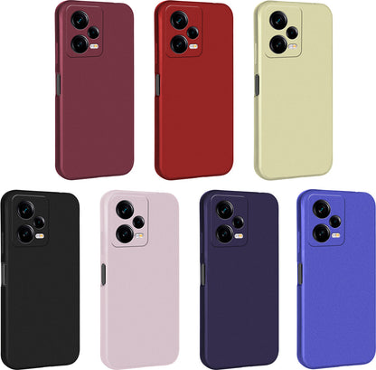 Xiaomi Redmi Note 12 Pro 5g Kılıf Mnc Premier Silikon Kapak-Saks Mavi