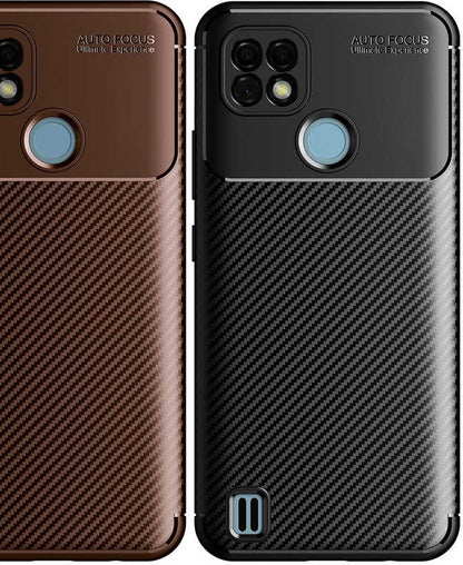 Realme C21 Kılıf Mnc Negro Silikon Kapak-Lacivert