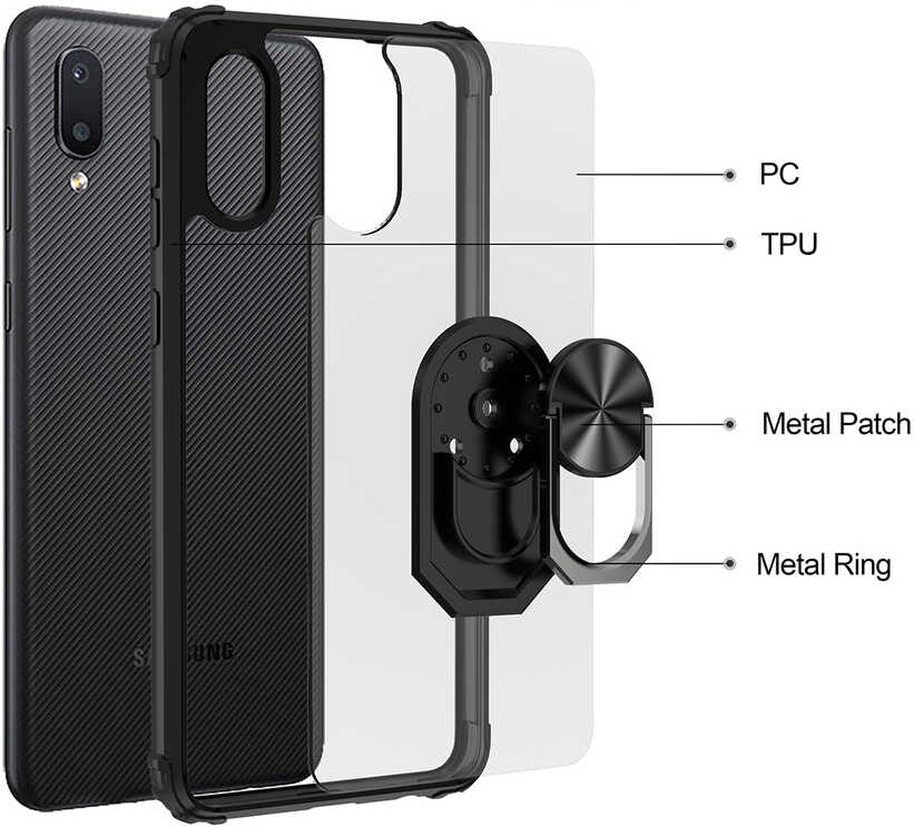 Galaxy A02 Kılıf Mnc Mola Kapak-Lacivert