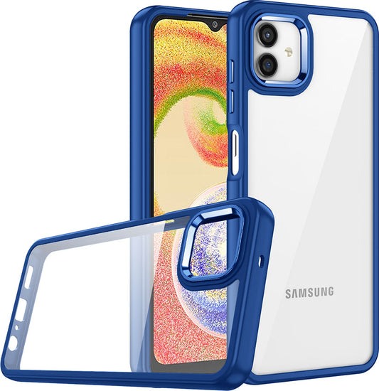 Galaxy A04E Kılıf Mnc Flora Kapak-Lacivert