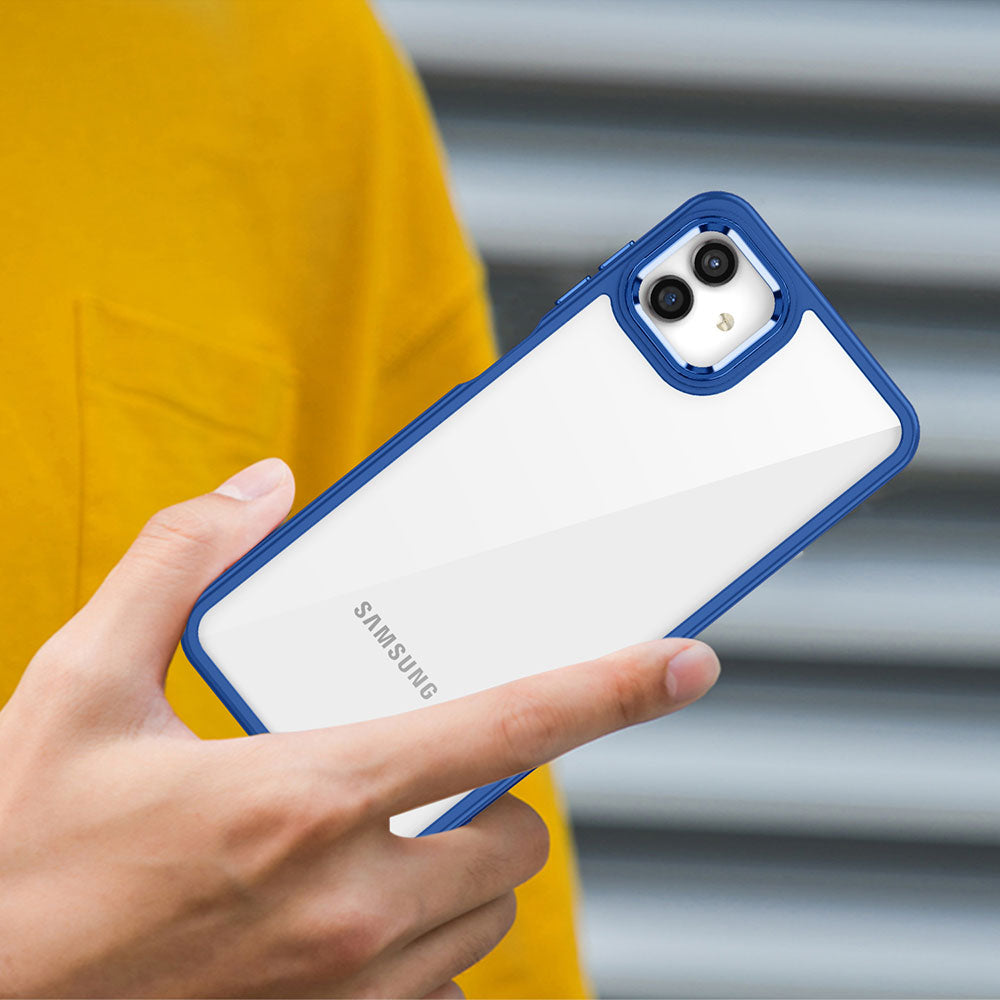 Galaxy A04E Kılıf Mnc Flora Kapak-Kırmızı