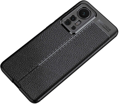 Xiaomi Mi 12 Pro Kılıf Mnc Niss Silikon Kapak-Siyah