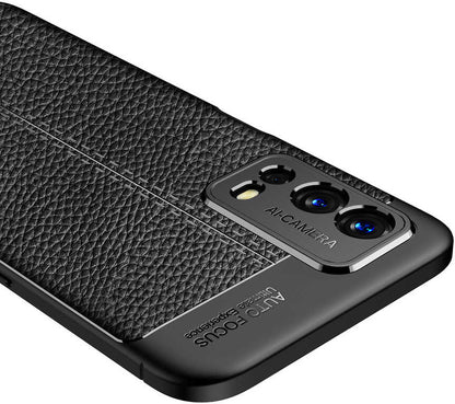 Oppo A55 4g Kılıf Mnc Niss Silikon Kapak-Siyah