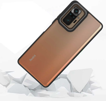 Xiaomi Poco M5S Kılıf Mnc Flora Kapak-Mavi