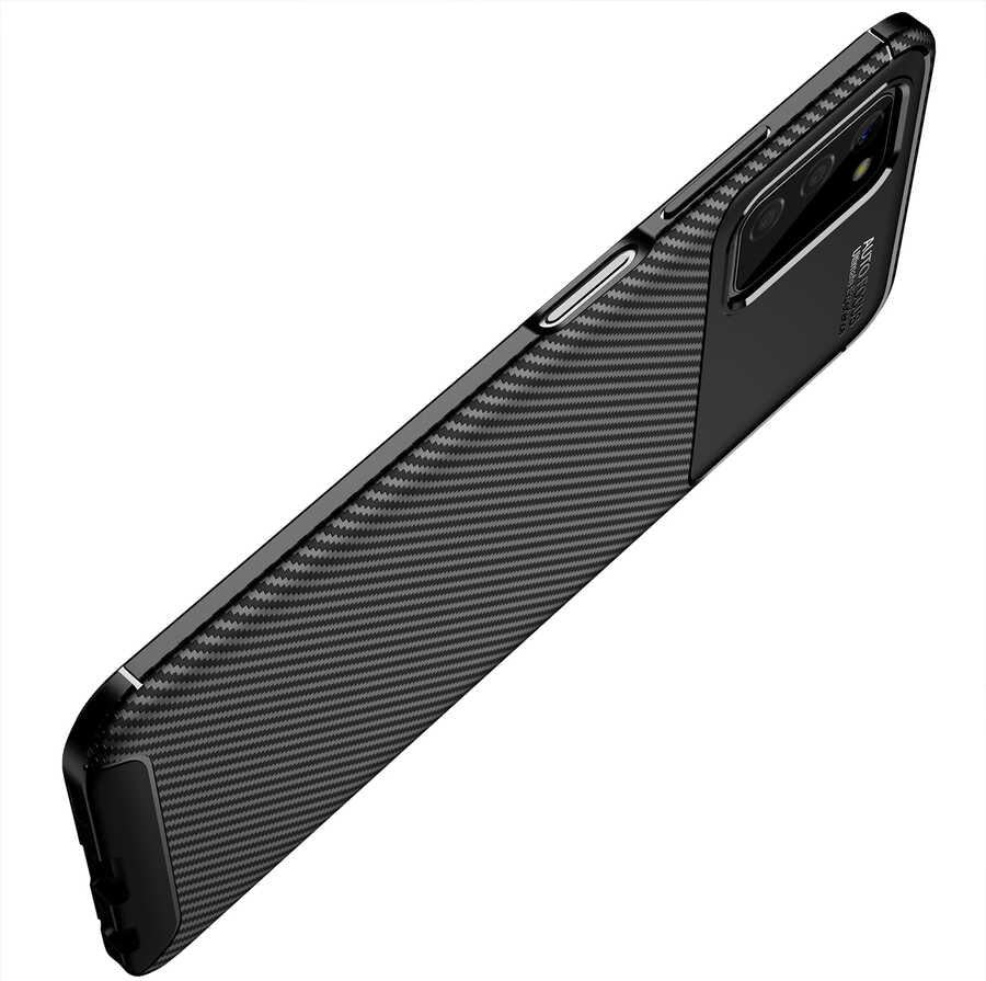 Galaxy A03S Kılıf Mnc Negro Silikon Kapak-Lacivert