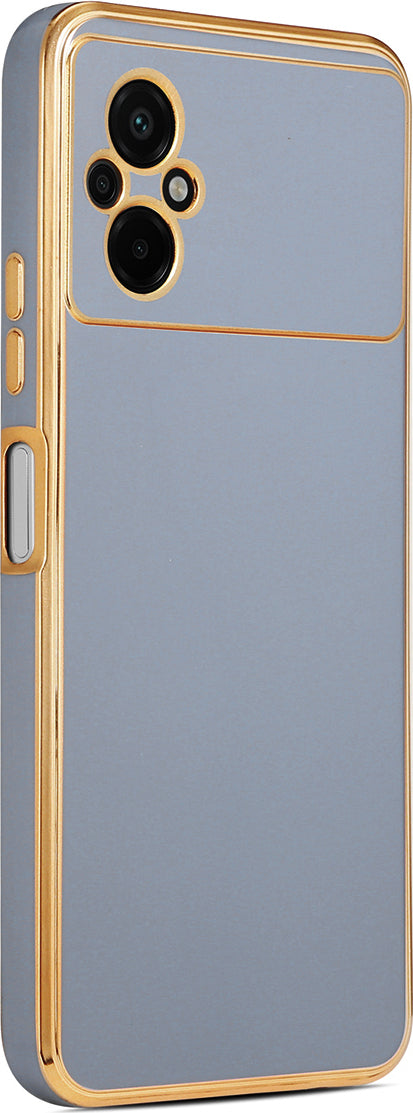 Xiaomi Poco M5 Kılıf Mnc Bark Kapak-Mavi