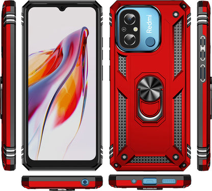 Xiaomi Redmi 12C Kılıf Mnc Vega Kapak-Siyah