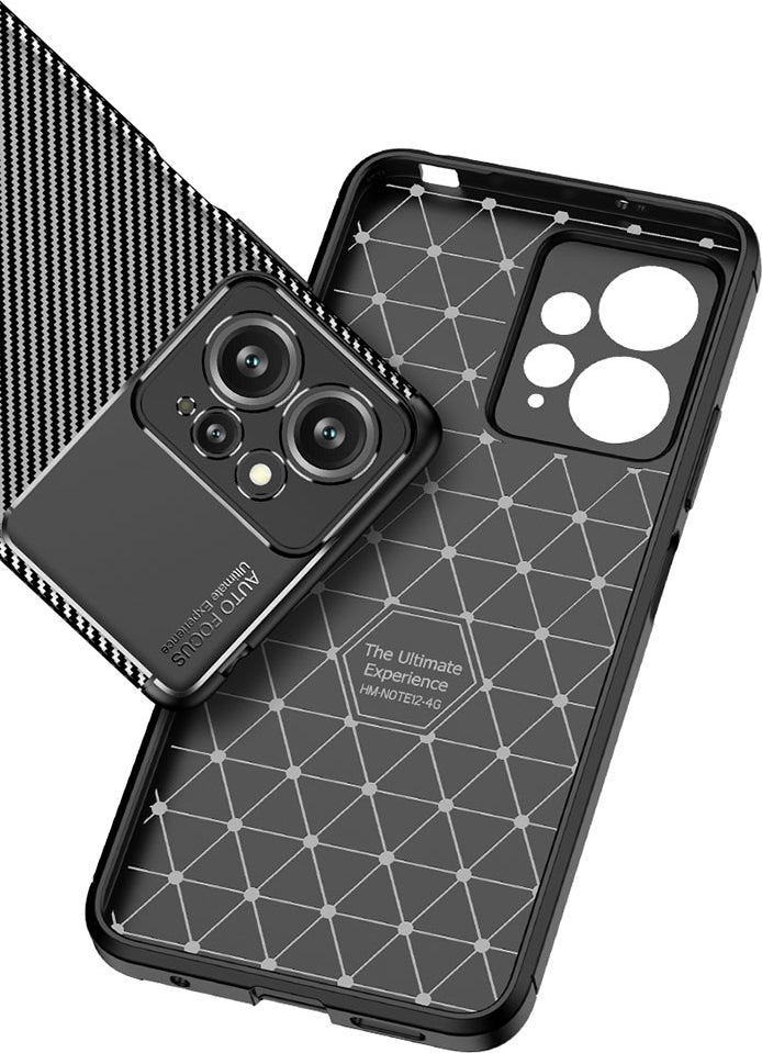 Xiaomi Redmi Note 12 4g Kılıf Mnc Negro Silikon Kapak-Lacivert