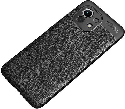 Xiaomi Mi 11 Kılıf Mnc Niss Silikon Kapak-Lacivert