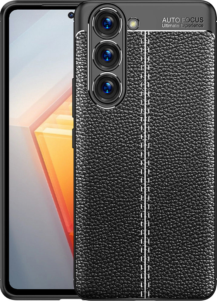 Galaxy S23 Plus Kılıf Mnc Niss Silikon Kapak-Siyah