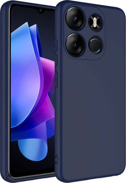 Tecno Spark Go 2023 Kılıf Mnc Mara Laaakan Kapak-Lacivert
