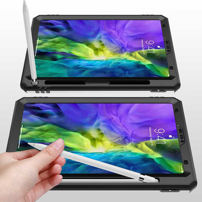 iPad Pro 11 2020 (2.nesil) - Uyumlu Uyumlu Mnc Tablet Vega Kapak-Mavi