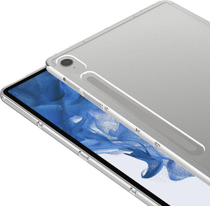 Galaxy Tab S9 Fe Kılıf  Uyumlu Mnc Tablet Süper Silikon Kapak-Renksiz