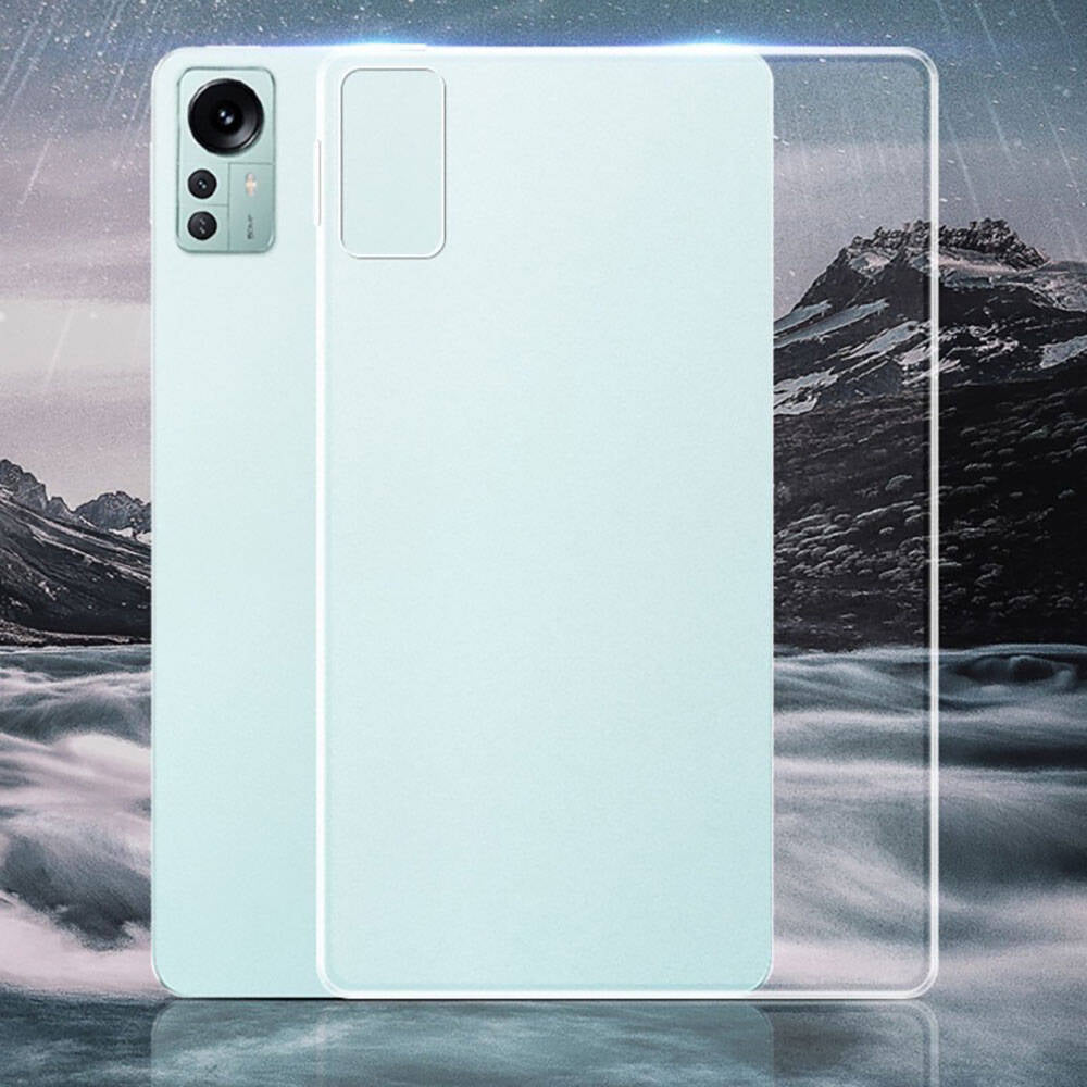 Xiaomi Redmi Pad 10.61" Kılıf  Uyumlu Mnc Tablet Süper Silikon Kapak-Renksiz