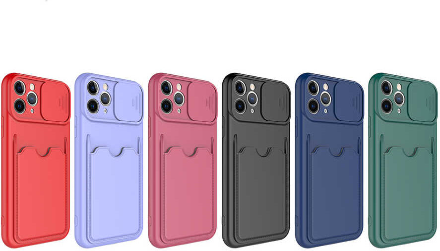 iPhone 11 Pro Kılıf mnc Kartix Kapak-Kırmızı