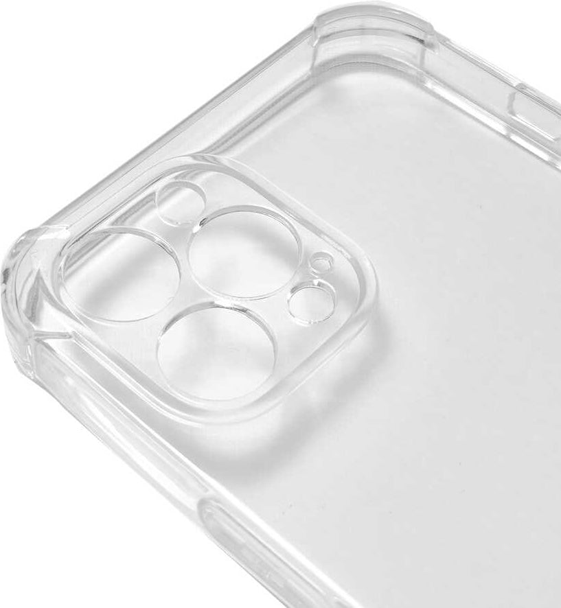 iPhone 12 Pro Max Kılıf Mnc Kamera Korumalı Nitro Anti Shock Silikon-Renksiz